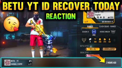 Finaly Betu Yt Id Recover Today🥰😘 Full Watch Video Reaction By Betu