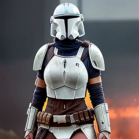 Female Mandalorian From Star Wars Concept Pic By Tastefulai On Deviantart