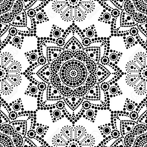 Stencil Free Printable Dot Mandala Patterns