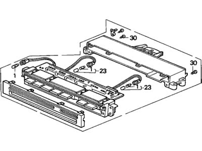 Genuine Acura Integra Blower Control Switches