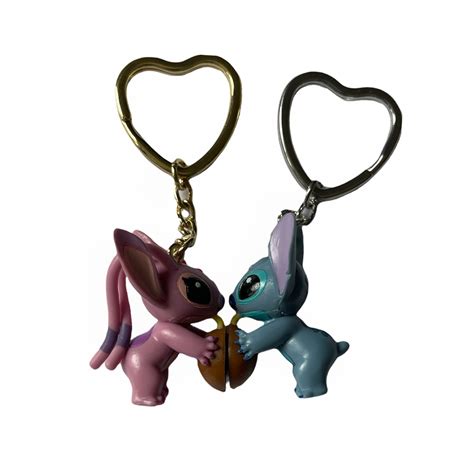 Disney Lilo Et Stitch Porte Cl Duo Stitch Et Angel