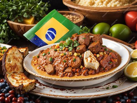 Premium Ai Image Savoring The Rich Taste Of Brazil