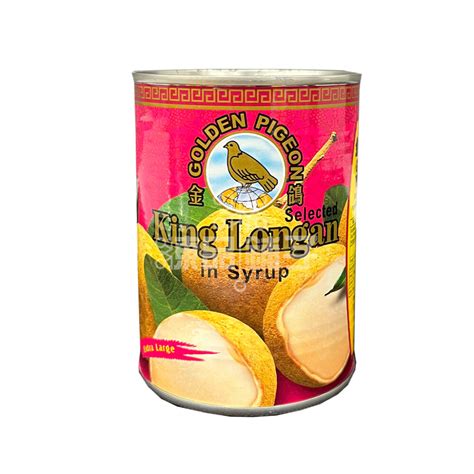 Golden Pigeon King Longan In Syrup 565g 金鹤 龙眼水 Frozen Food Best