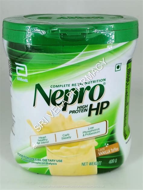 Nepro Hp Powder Abbott High Protein Packaging Size 400 Gm Non