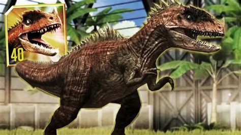 Max Giganotosaurus Gen 2 Level 40 Jurassic World The Game Ep 417 Youtube