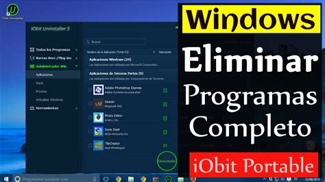 Como Desinstalar Programas Que No Se Dejan Completamente YouTube