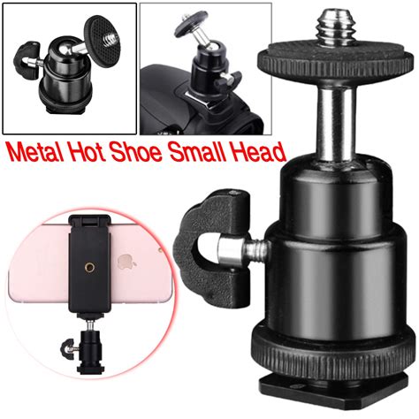 Spot Mini Adjustable Swivel Angle Tripod Ball Head Standard 1 4