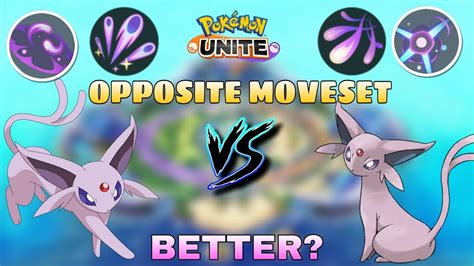 Espeon Psyshock Future Sight Vs Stored Power Psybeam Pokemon Unite