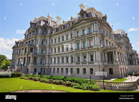 Eisenhower Executive Office Building in Washington, D.C., USA. The State, War and Navy Building ...