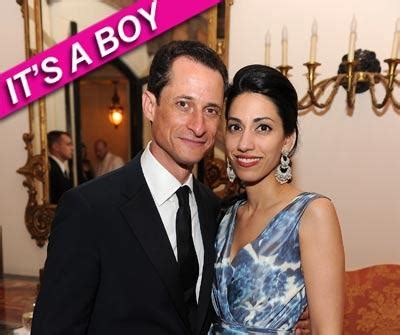 Anthony Weiner & Wife Huma Abedin Welcome Baby Son Jordan