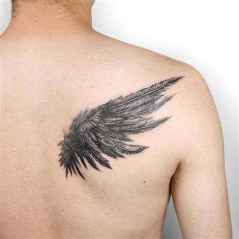 Les Plus Belles Id Es De Tatouages Ailes D Ange Wing Tattoo Men