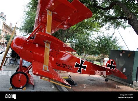 German Fokker Dr Wwi Fighter Triplane Stock Photo Alamy