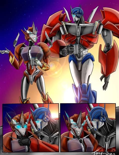 Causeway and Optimus Comic By: Tone-Chan by Lady-ElitaOne-Arts on DeviantArt