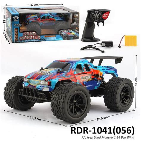 Jual Mobil Remot Control Sand Monster 1 16 Rc Offroad Tahan Banting