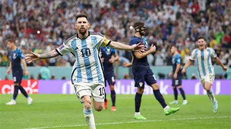 Doble R Cord Messi Hace Historia En El Argentina Vs Croacia Tudn