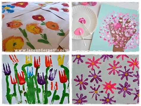 60 Bricolages De Printemps En Fleurs Et En Couleurs La Cour Des Petits