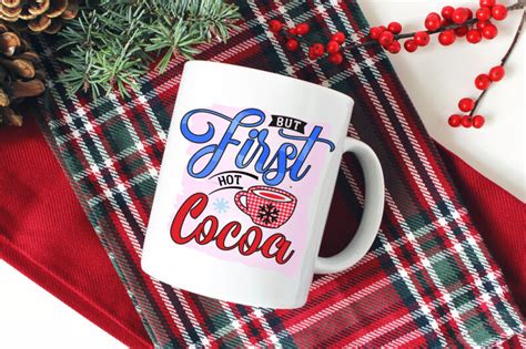Hot Cocoa Sublimation Bundle PNG Buytshirtdesigns