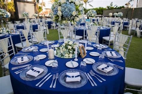 Royal Blue And Silver Wedding By Flora Botanica Designs