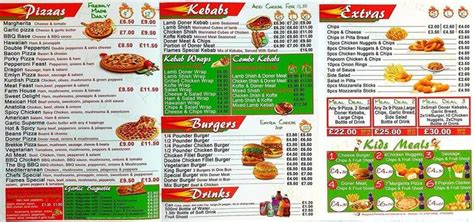 Menu At Flames Newcastle Emlyn Restaurant Newcastle Emlyn