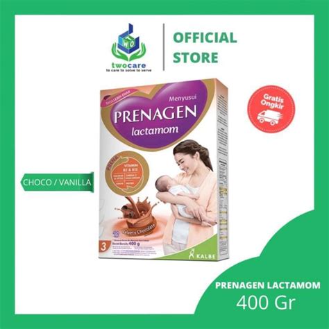 Jual Prenagen Lactamom Chocolate 400 Gr Coklat Susu Ibu Hamil Di