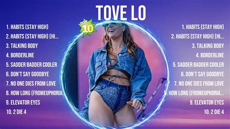 Tove Lo Greatest Hits 2024Collection Top 10 Hits Playlist Of All Time