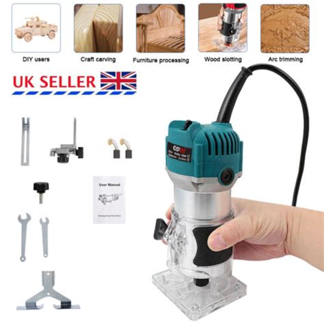 W Palm Router Electric Hand Trimmer Woodworking Laminate Wood