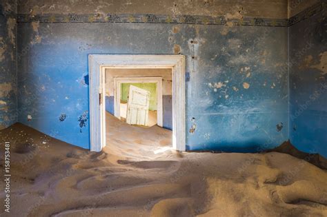 Abandoned ghost town of Kolmanskop in Namibia Stock Photo | Adobe Stock