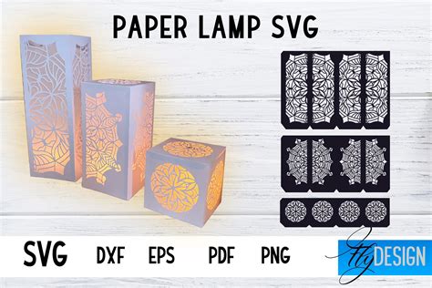 3d Lantern Svg Paper Lantern Cut Files Graphic By Flydesignsvg