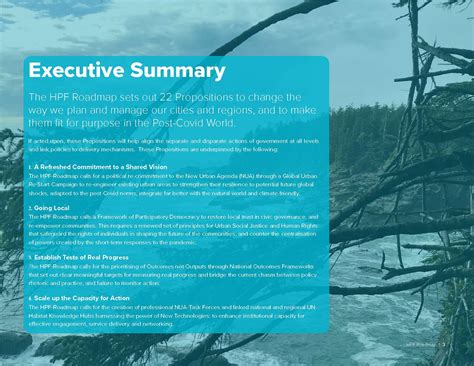 The Hpf 2022 Roadmap To Recovery Biennal