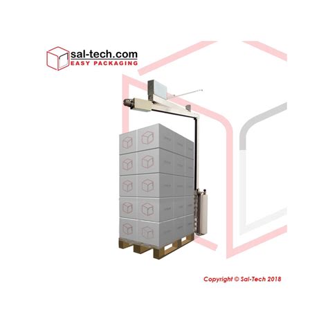 E3 Wrap 2100 Semi Automatic Pallet Wrapper Height Sensor