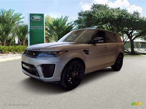 2022 SVO Premium Palette Grey Land Rover Range Rover Sport SVR