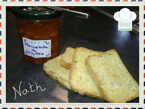 Recettes de Confiture de carottes de Délice et Saveur de Nath