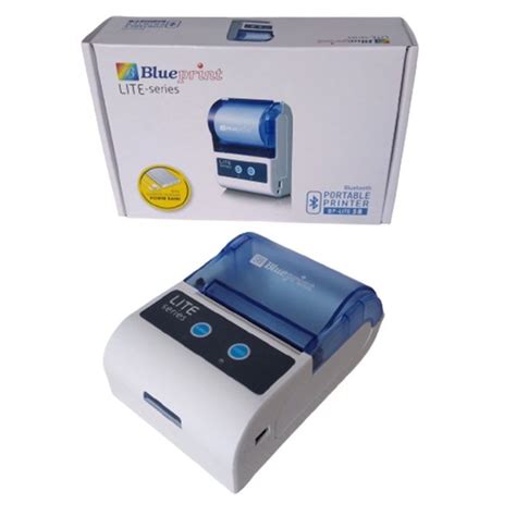 Jual Printer Thermal Portable Blueprint Bp Lite M Free Paper Roll Di