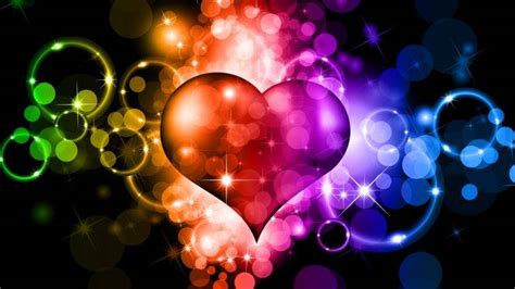 heart, Heart shaped, Colorful, Graphic design Wallpapers HD / Desktop and Mobile Backgrounds