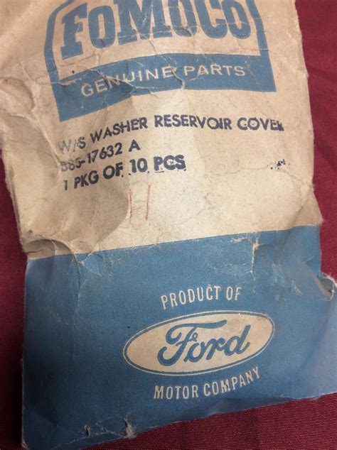 Nos Windshield Washer Bag Cap B S A Early Ford Bronco