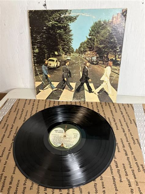 Lot Vintage 1969 The Beatles Abbey Road Us Original Apple 50 Off