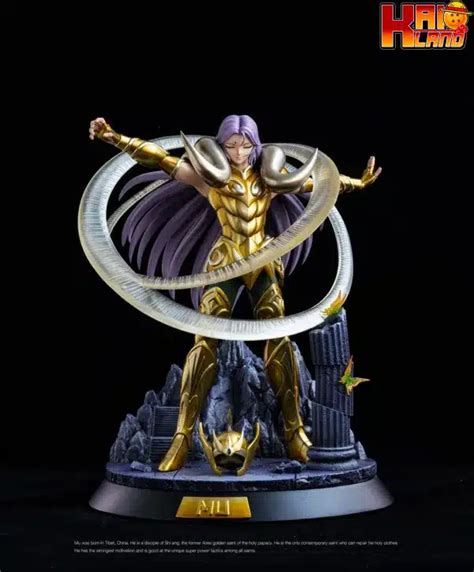 Saint Seiya Foc Studio Mu Resin Statue Kaioland