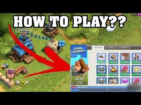 How To Play Clan Games In Coc How To Play Clan Games In Clash Of Clans