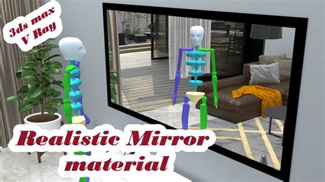 Create Realistic Mirror Material In 3ds Max Using V Ray Youtube