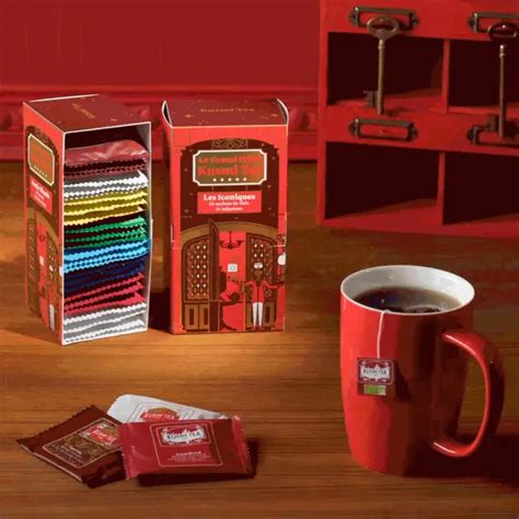 KUSMI TEA COFFRET Les Iconiques bio 24 sachets Thé Tea Tee Christmas