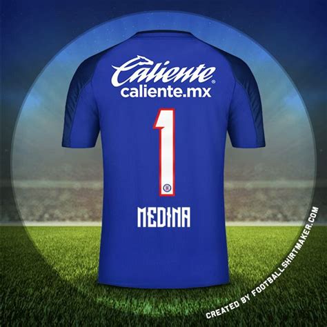 Crea Tu Camiseta Cruz Azul Con Tu Nombre Y N Mero In Diy