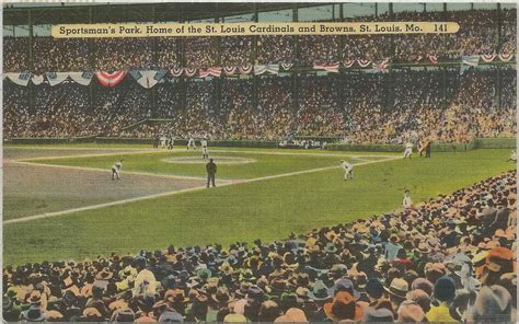 Sports Baseball Mo St Louis 1930s Sportsmans Park Home Of Flickr