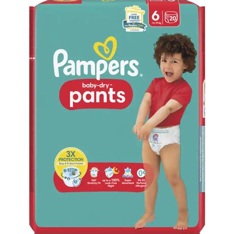 Pampers Baby Dry Pants Luierbroekjes Maat 6 Aanbieding Bij Albert Heijn