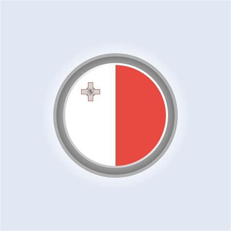 Premium Vector Illustration Of Malta Flag Template