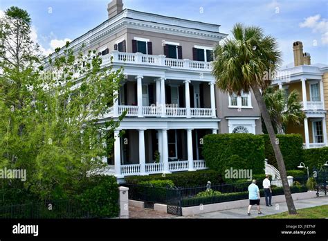 East Battery Street Charleston South Carolina Colonial Style Homes