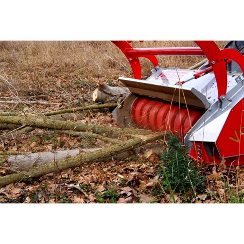 Broyeur Forestier à Marteaux Oscillants à 360° Pour Tracteurs De 70 à