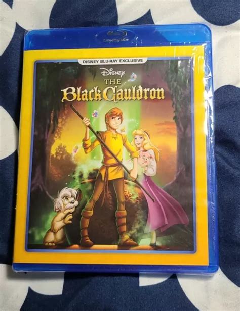 The Black Cauldron Blu Ray Disney Movie Club Exclusive New With Simba