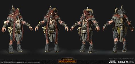 Total War Warhammer Bray Shaman Tom Parker On ArtStation At Https