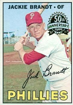 2016 Topps Heritage 50th Anniversary Buybacks 142 Jackie Brandt