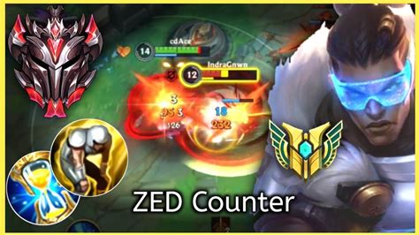 How To Counter Zed Use Lucian Grandmaster Tier Wild Rift Youtube